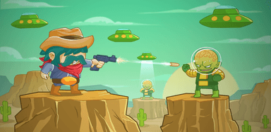 Cowboy vs. Martians